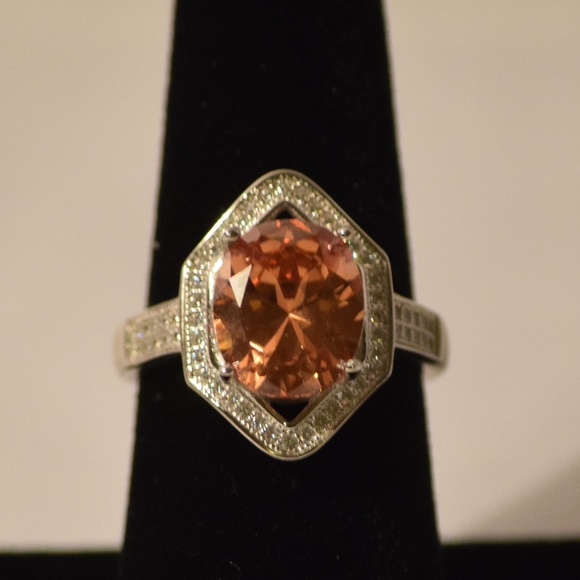 Women's Sterling Silver Gemstone Ring - Picture 2 of 2